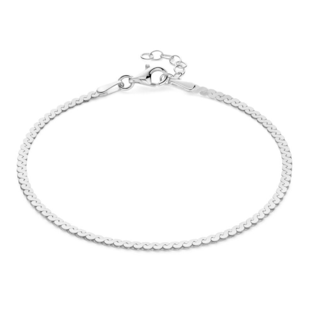 NWT Eva Serpentine Bracelet // Italian Sterling Silver